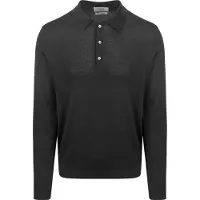 KING Essentials The Robert Langermet Polo Merino Svart Størrelse