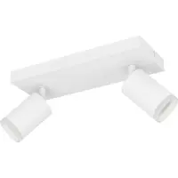 Eglo connect Smart LED-spot Melitello-Z, 2 lyskilder, hvit