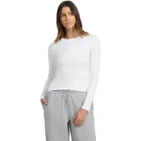 GUESS Jeans Slim Logo Emb Langarmet T-skjorte