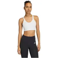 Adidas Optime Essentials Workout Sports-bh Med Høy Effekt