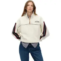 Superdry Country Club Tape Genser Med Halv Glidelås