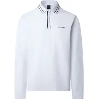Hackett Jacquard Tipped Langermet Poloskjorte
