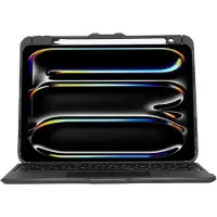 Targus Versavu - keyboard and folio case - QWERTY - Spanish - black Input Device - Tastatur & Foliosett - Spansk - Svart