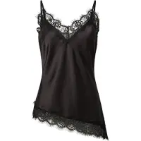 Pieces Pcnomi Sateng Blonde Topp Med Stropper