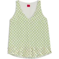 HUGO Camaje 10279005 Ermeløs Bluse