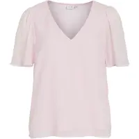 Vila Falia Kort Ermet Bluse