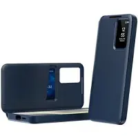 Mtp Products Samsung Galaxy S26 Ultra Smart Clear View Flip-etui med kortspor - Safir
