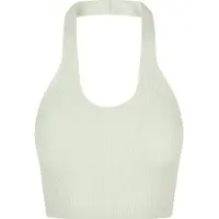 Urban Classics Rib Knit Crossed Neckholder Ermeløs Topp