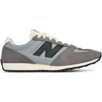 New Balance unisex. U471V1 471 grey leather trainers (45), Flat, Suede, Laces, Casual