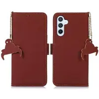 Mtp Products Samsung Galaxy S26+ lommebokveske i lær med RFID - Kaffe