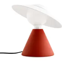 Stilnovo Fante LED-bordlampe, 2700 K, rød