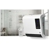 Nedis - Baderomsvarmer - veggmontert - 2000 W - CEE 7/17 - hvit