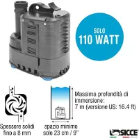 Cepex 76705 Ultra 9000 8.500l/h 230vac 50hz 10m Vannoverføringspumpe
