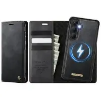 CASEME Samsung Galaxy S26 C49 2-i-1 avtakbar lommebokveske - MagSafe-kompatibel, RFID - Svart