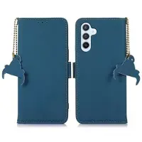 Mtp Products Samsung Galaxy S26+ lommebokveske i lær med RFID - blå