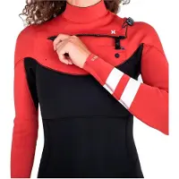 Hurley Advant 4/3 Mm Dame Våtdrakt I Neopren Med Glidelås I Brystet Og Lange Ermer
