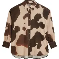 Scotch & Soda U9b01330t Linen Skjorte Med Lange Ermer