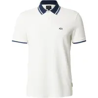 Armani Exchange for man. XM002350AF10366U0009 White casual polo shirt (XS), Beige, Cotton, Short sleeve