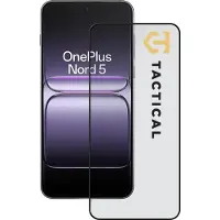 Tactical OnePlus Nord 5 Glass Shield 5D Beskyttelsesglass - svart kant