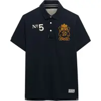 Superdry Double Emblem Rugby Kortermet Poloskjorte