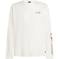 O'Neill Essentials 90'S Logo Langermet T-skjorte hvit