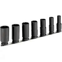 SNA Europe Sett Med 7 1/2´´ Sekskantede Slagpiper På Skinne 10-27 Mm