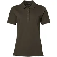 Chevalier Gwyn Polo Shirt Women Leather Brown 46W