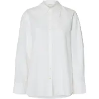 Selected Cleo Linen Oversize Skjorte Med Lange Ermer