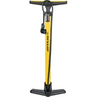 Dunlop verksted- / sykkelpumpe 174 psi (12 bar) gul