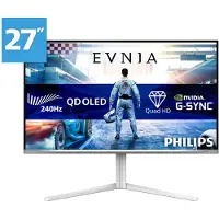 Philips Evnia 6000 27M2N6501L - OLED-skjerm - gaming - 27" (26.5" synlig) - 2560 x 1440 QHD @ 240 Hz - 400 cd/m² - 1500000:1 - HDR10 - 0.03 ms - 2x...
