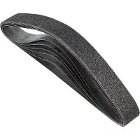 Vevor slipebånd, 50 mm x 1066 mm slipebånd for båndsliping, 6 stk. (hver med 36 40 60 80 100 120 assorterte korninger) silisiumkarbid for knivsliping, metallbearbeiding, kompositter, plastbehandling