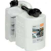 Stihl Kombikanne transparent, 2 holdere, 5 l/3 l Kanner og påfyllingssystem