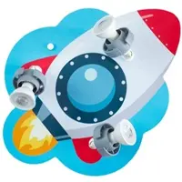 Elobra Rocket Rondell vegglampe