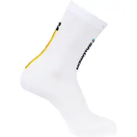 Salomon Pulse Race Flag Crew, Løpesokker, White