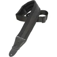 Levy's Comfort Series 3.25" Neoprene Guitar Strap Black