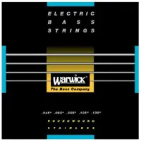 Warwick 40301-M5B Black Label Medium Bass Strings (45-135) 5-String