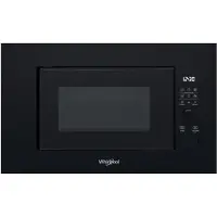 Whirlpool WMF200GNB - Mikrobølgeovn med grill - innebygd - 20 liter - 800 W - svart
