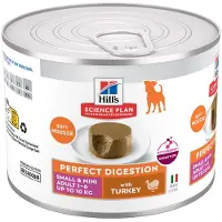 Hill's Pet Nutrition Perfect Digestion Adult Small & Mini Mousse - 12 x 200 g