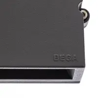 Bega utendørs vegglampe 24372, grafitt, støpt aluminium, IP65