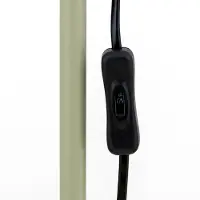 Orion Gulvlampe Gili, stål, lysegrønn, høyde 150 cm, E27