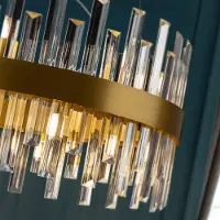 Schuller Valencia Grace pendellampe, jern, glass, rund, Ø 55 cm, 14-lys.