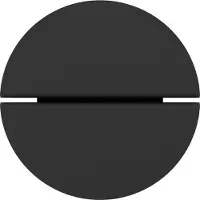 Eglo Utendørs LED-vegglampe Vascella, svart, Ø 18 cm, metall
