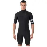 Hurley Advant 2/2 Mm Springsuit Kortermet Shorty Med Glidelås Bak