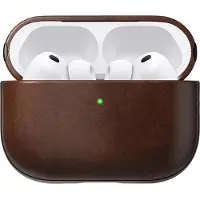 Nomad - Modern Leather Case - Airpods Pro 3 | Rustic Brown | Horween