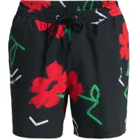 Quiksilver Stretch Printed Volley 16 Boardshorts svart