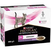 Purina PRO PLAN Veterinary Diets Feline UR ST/OX - Urinary kalkun - Sparepakke: 20 x 85 g