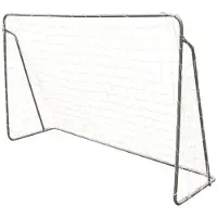 NILS Extreme BR240 fotballmål med nett i stålstativ 2,43 m