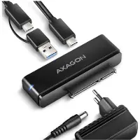 Axagon - Grensesnittadapter - 2,5, 3,5 - SATA 6Gb/s - USB-C