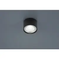 HELESTRA Kari LED-taklampe, rund, svart