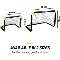 Dunlop Fotballmål sammenleggbart 53,5 x 44 cm
